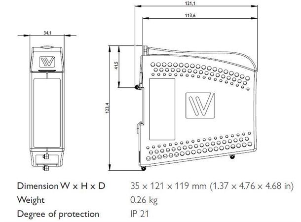 Westermo ODW-730-F1 Modem PtP RS485 1SFP